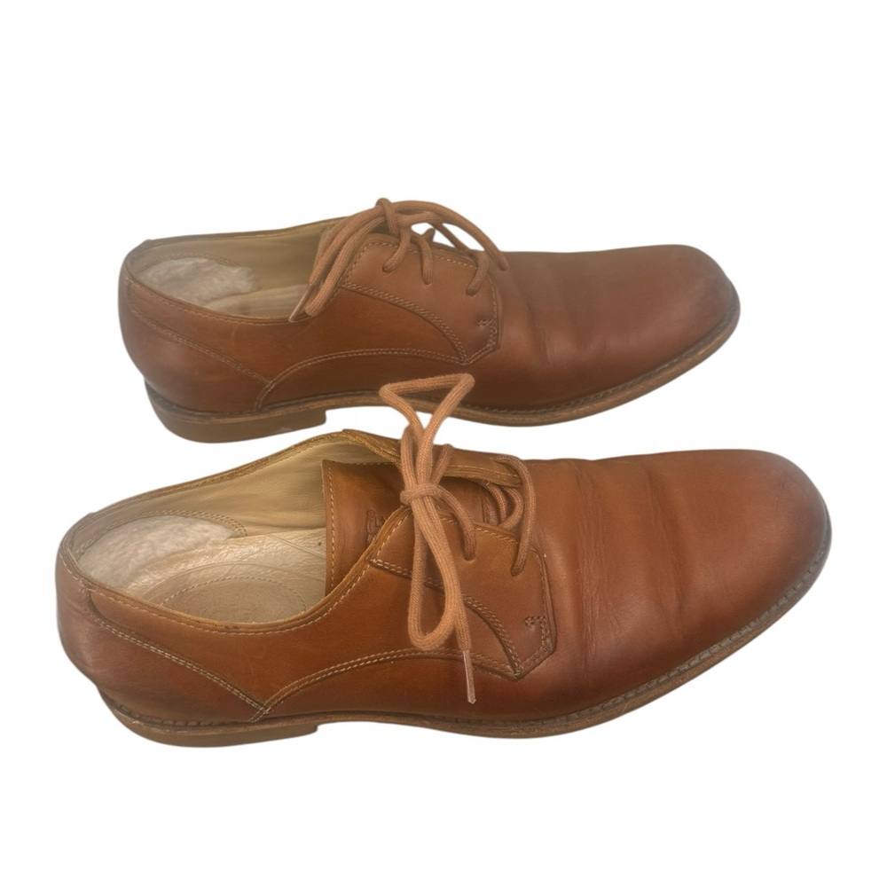 Ugg Men Hixson Brown Leather Oxford Lace Up Dress Shoes | Size 12